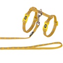 Conjunto peitural com trela para gato "Cat Face"