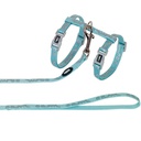 Conjunto peitural com trela para gato "Cat Head"