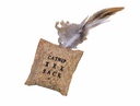 Saco cortiça com catnip 