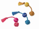 Bola de ténis com corda 