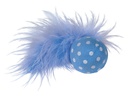 Bola com plumas 